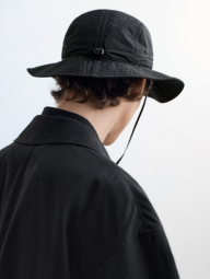 Длинная ветровка UNIQLO плащ 1159841482 (Черный XL)