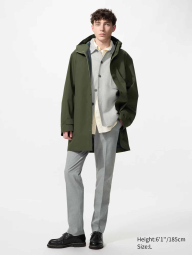 Плащ UNIQLO куртка с капюшоном 1160800481 (Зеленый M)