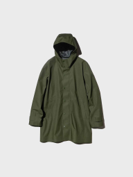 Плащ UNIQLO куртка с капюшоном 1160800481 (Зеленый M)