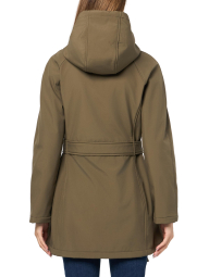 Женский плащ Tommy Hilfiger с капюшоном 1161485734 (Зеленый XL)