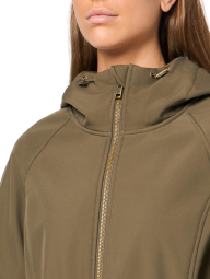 Женский плащ Tommy Hilfiger с капюшоном 1161485734 (Зеленый XL)
