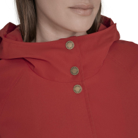 Женский плащ Tommy Hilfiger с капюшоном 1162928031 (Красный XL)