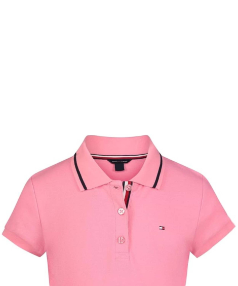 Детское платье-поло Tommy Hilfiger 1159838865 (Розовый L)