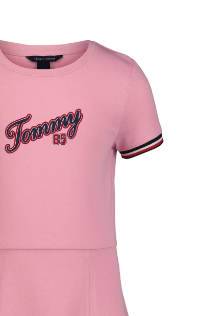 Сукня дитяча Tommy Hilfiger з логотипом 1159839468 (рожевий L)