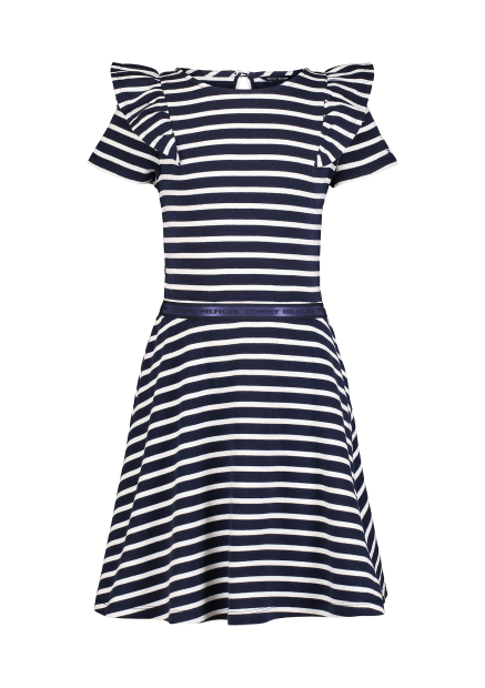 Еластична дитяча сукня Tommy Hilfiger в смужку 1159839471 (Синій/Білий M)