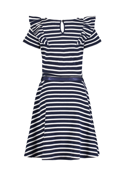 Еластична дитяча сукня Tommy Hilfiger в смужку 1159839471 (Синій/Білий M)
