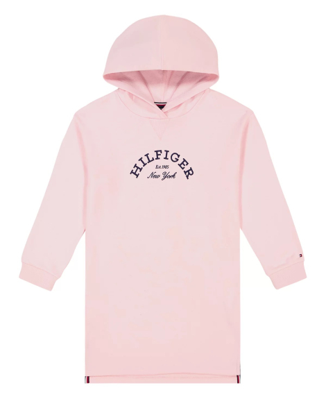 Дитяча сукня-худі Tommy Hilfiger з капюшоном 1159840283 (Рожевий 2T)