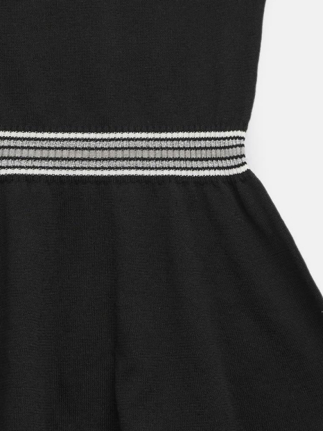 Детское платье GUESS с логотипом из страз 1159844725 (Черный 14)
