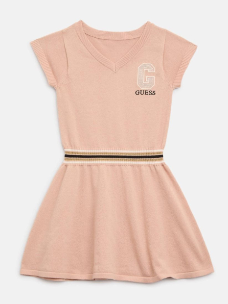 Дитяча сукня GUESS з логотипом зі страз 1159844786 (Рожевий 7)