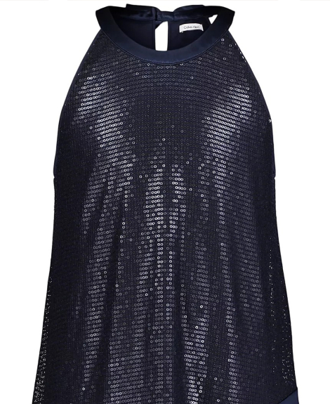 Нарядное платье для девочек Calvin Klein 1159849369 (Синий 8)