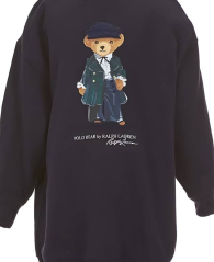 Платье для девочек Polo Ralph Lauren флис 1159838472 (Синий L)
