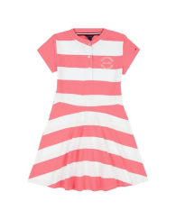 Детское платье Tommy Hilfiger в полоску 1159839025 (Розовый S)