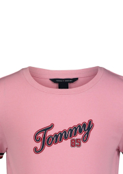 Сукня дитяча Tommy Hilfiger з логотипом 1159839577 (рожевий M)