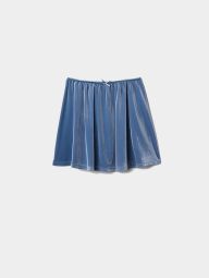 Детская юбка GAP велюр 1159840876 (Синий L)