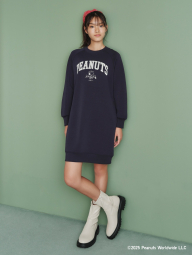 Дитяча сукня UNIQLO UT Graphic Peanuts з кишенями 1159850355 (Синій 11-12) на зріст 150 см