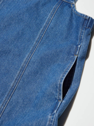 Джинсова дитяча сукня-комбінезон UNIQLO 1159855263 (Синій 105-115) на зріст 155-165 см