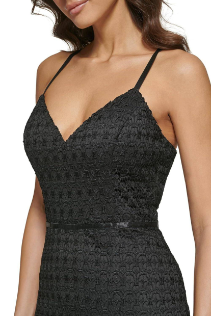 Женское кружевное платье GUESS 1159850464 (Черный 12)