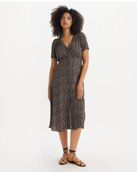 Женское платье миди Levi's с принтом 1159841009 (Разные цвета L)