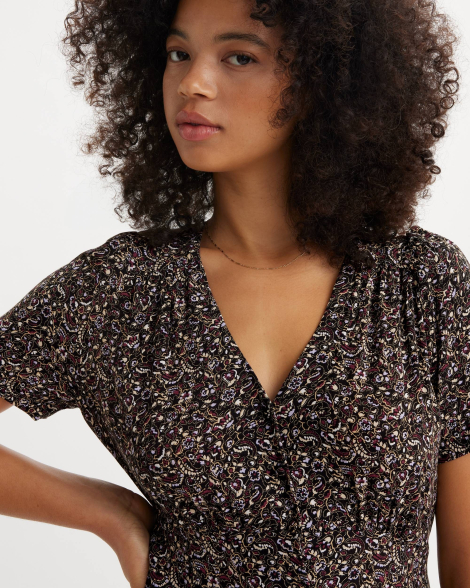 Женское платье миди Levi's с принтом 1159841009 (Разные цвета L)