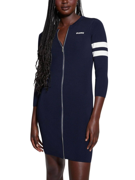Женское платье Guess на молнии 1159843608 (Синий L)