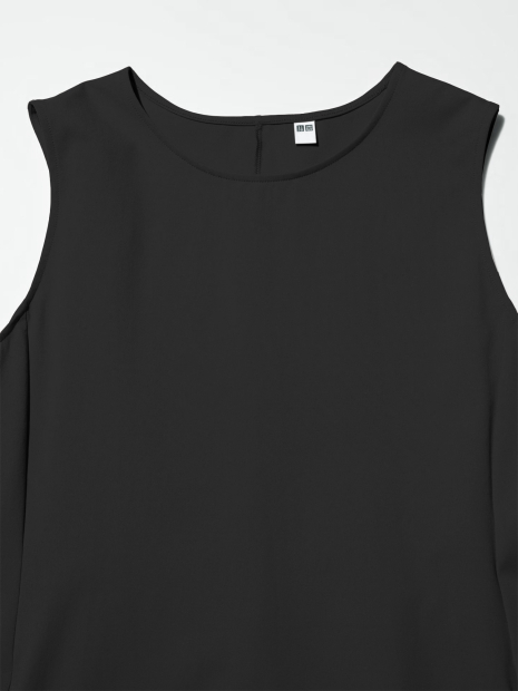 Жіноча коротка сукня Uniqlo 1159845070 (Чорний S)