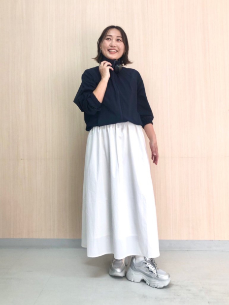 Комбіноване плаття-міді Uniqlo 1159849100 (Молочний L)