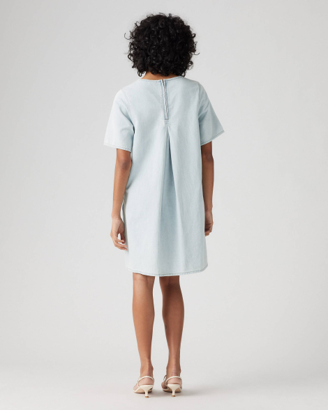 Женское джинсовое платье-футболка Levi's 1159849594 (Голубой S)