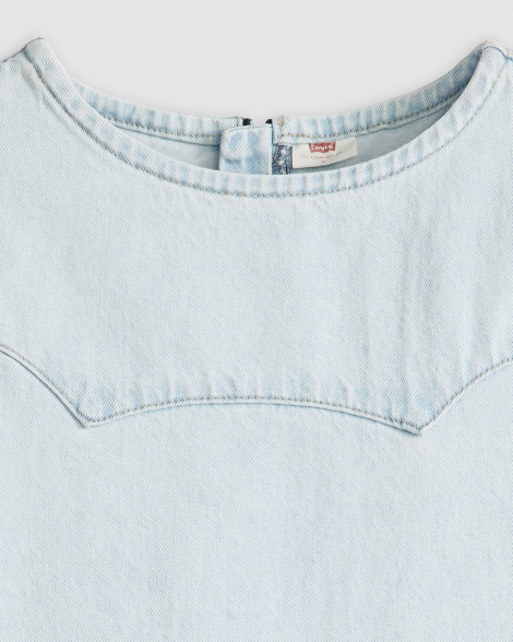 Женское джинсовое платье-футболка Levi's 1159849594 (Голубой S)