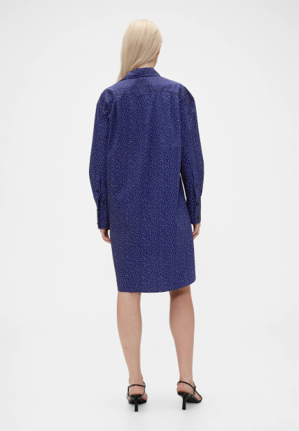 Легкая туника GAP в горошек 1159850302 (Синий XS)