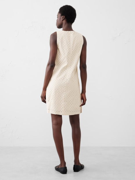 Короткое женское платье Banana Republic 1159852542 (Молочный M)