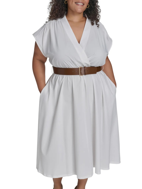 Женское платье Calvin Klein 1159853040 (Белый 18W)