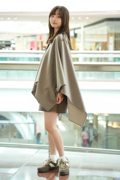 Женское короткое платье Uniqlo 1159853343 (Коричневый S)