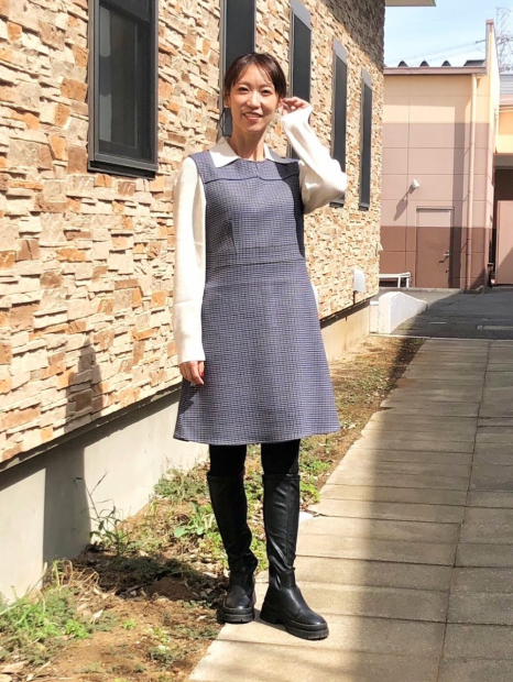 Женское короткое платье Uniqlo 1159854275 (Синий S)