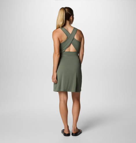 Женское платье Columbia с защитой +50 UPF 1159857235 (Зеленый XL)