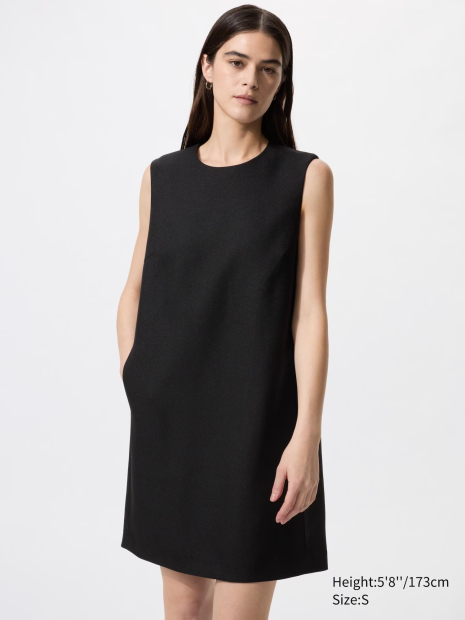 Платье-футляр Uniqlo 1159949035 (Черный L)