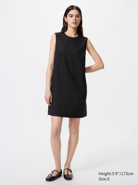 Платье-футляр Uniqlo 1159949035 (Черный L)