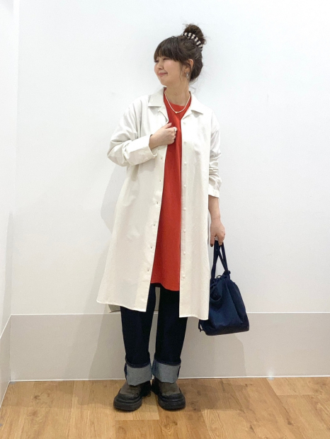 Женское платье-футболка JW Anderson UNIQLO 1159974128 (Оранжевый L)