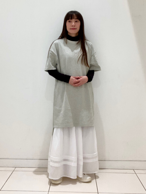 Женское платье-футболка JW Anderson UNIQLO 1159984111 (Серый L)