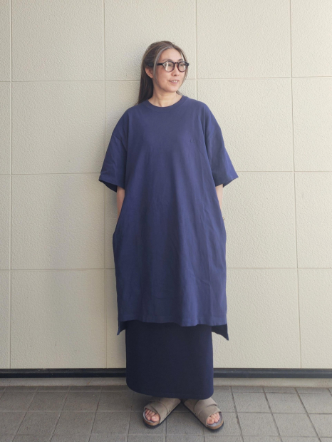 Женское платье-футболка JW Anderson UNIQLO 1159987696 (Синий L)