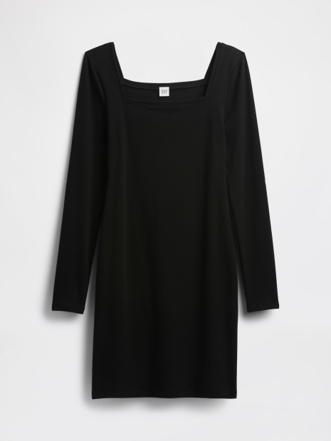 Женское трикотажное платье GAP 1160099014 (Черный L)