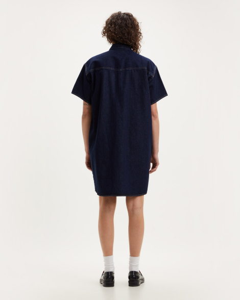 Женское джинсовое платье Levi's 1161428861 (Синий S)