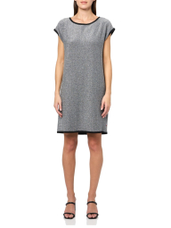 Женское платье Tommy Hilfiger с короткими рукавами 1159838741 (Серебристый S)