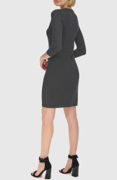 Жіноча сукня Calvin Klein з V-подібним вирізом 1159840996 (Сірий XL)