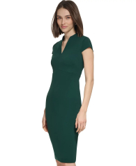 Женское платье-футляр Calvin Klein 1159839183 (Зеленый 10)
