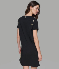 Женское платье Karl Lagerfeld Paris с логотипом 1159841251 (Черный M)