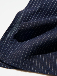 Свободное платье из льняной смеси UNIQLO в полоску 1159842873 (Синий M)