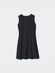Женское мини-платье Uniqlo Ultra Stretch 1159843045 (Черный S)