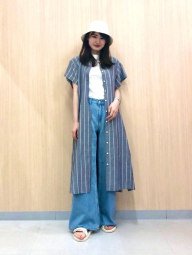 Женское платье-рубашка UNIQLO с поясом 1159843365 (Серый S)