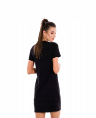 Женское платье-футболка Calvin Klein с логотипом 1159845717 (Черный S)