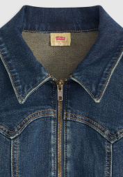 Женское джинсовое платье Levi's на молнии 1159846086 (Синий S)